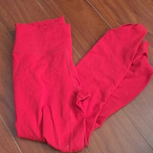 Fabletics Vibrant Red Leggings